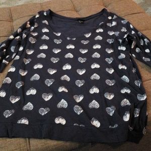 3/4 Sleeve V-neck Top